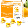 SNOB GIRLS Strength Repair Hair Oil Capsules – Leave-In Serum for Weak, Split Ends | Argan, Peptides & Ceramides | 15Ct