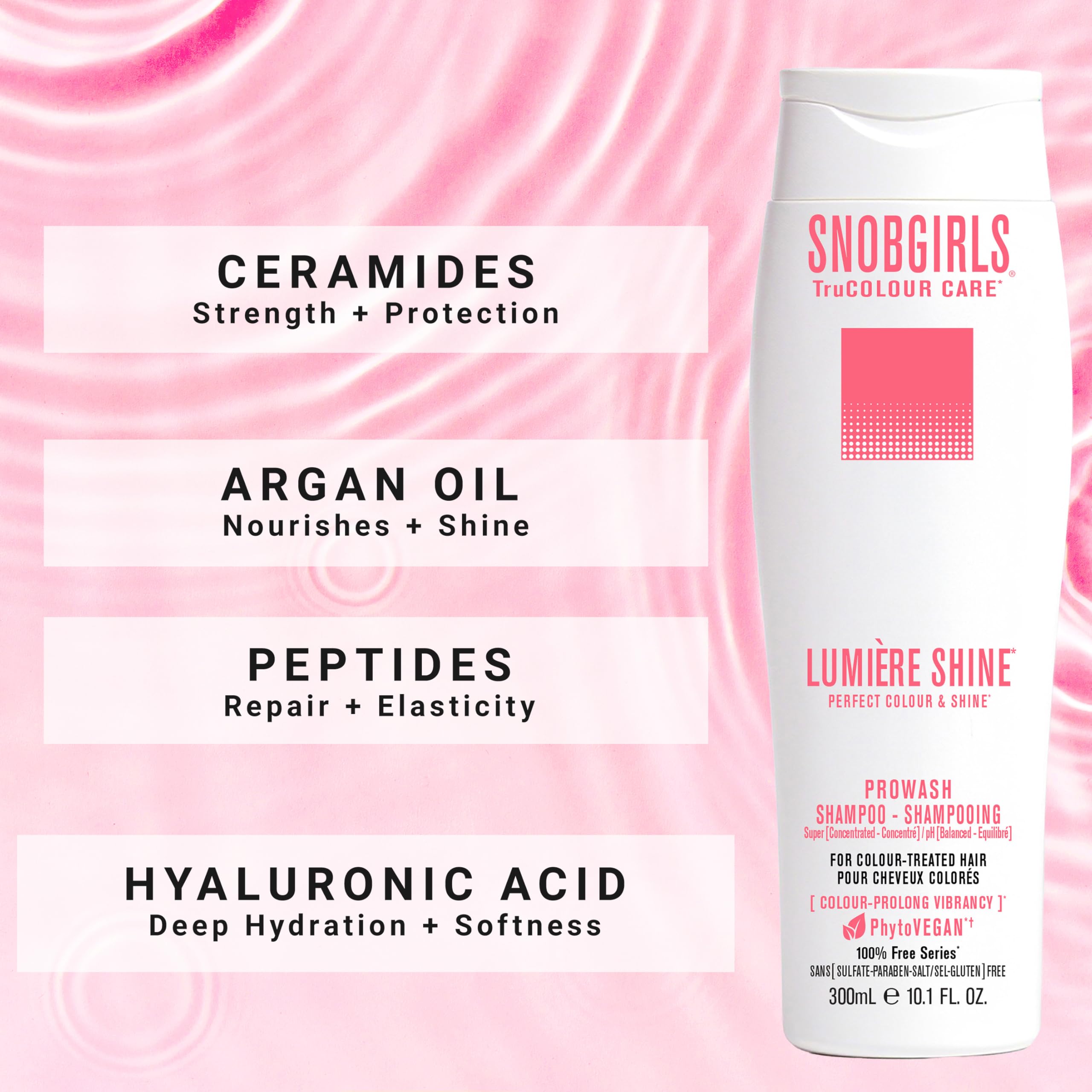 SNOBGIRLS Lumière Highcure: Color-Perfecting Shampoo for Highlighted & Bleached Hair – Vegan, Sulfate-Free
