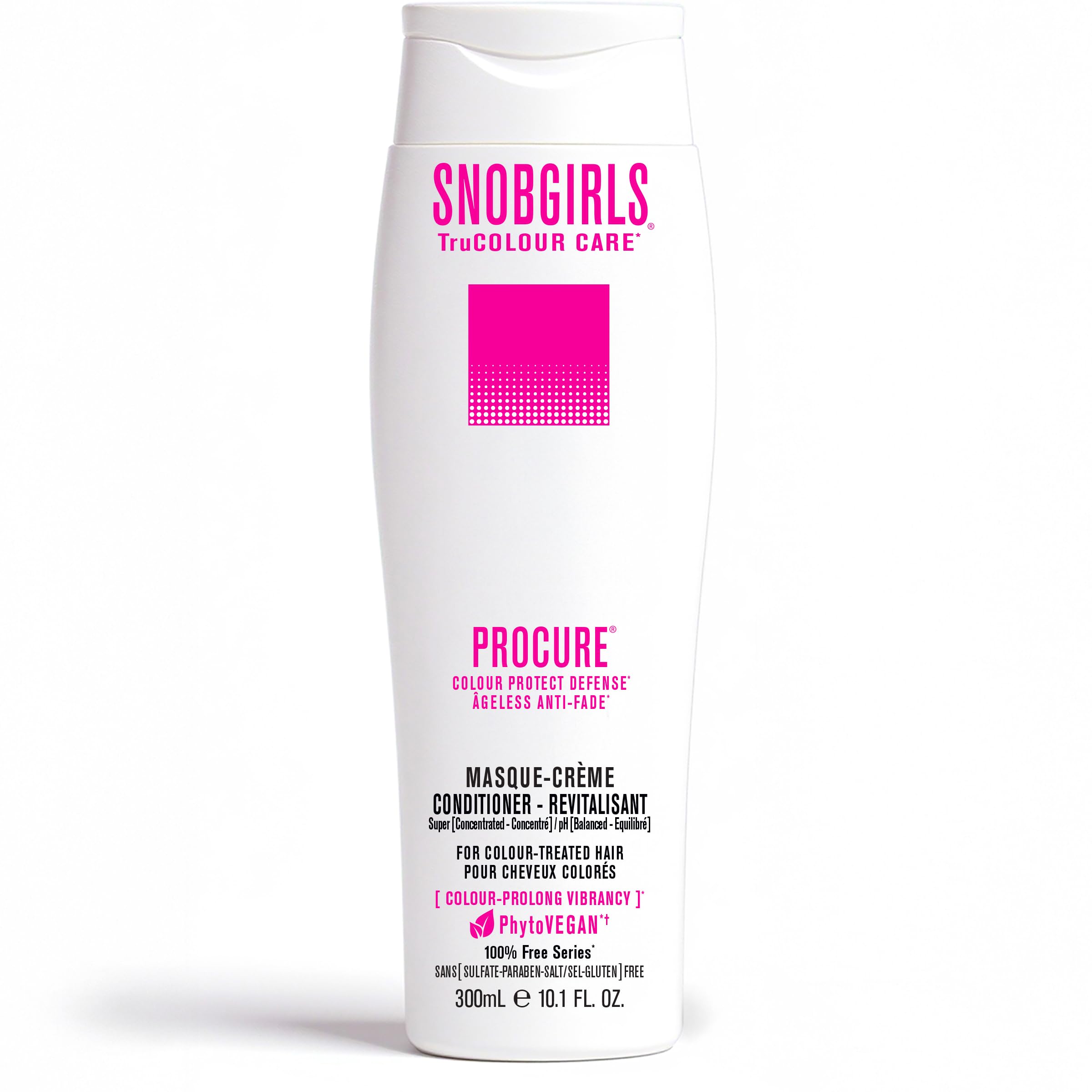 SNOBGIRLS TruColour Care Vegan Color Care Conditioner – Color-Treated Hair, Sulfate-Free, Lightweight (10.1 fl oz)