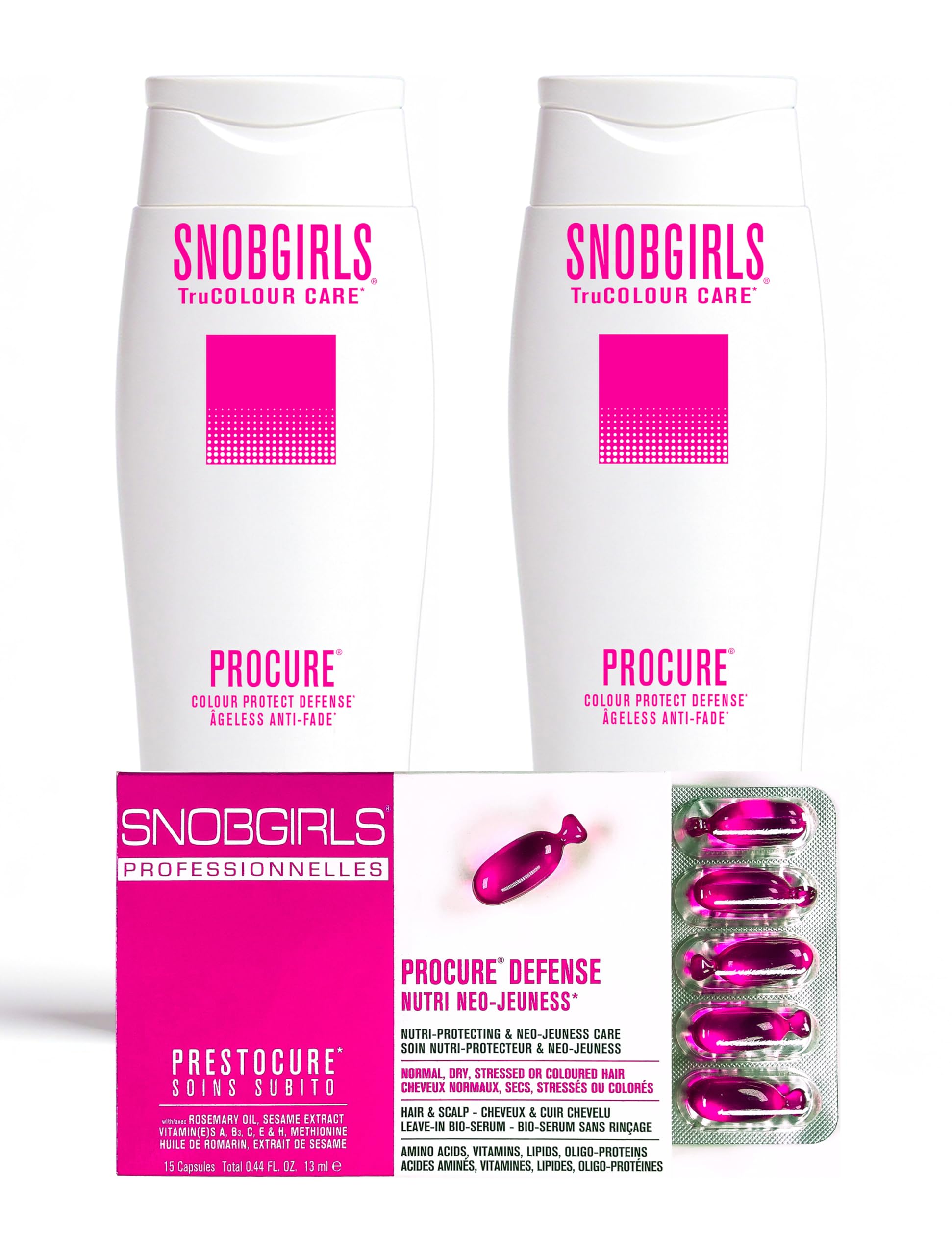SNOB GIRLS TruColour Care Shampoo – Vegan Color Care, Sulfate-Free (10.1 oz)