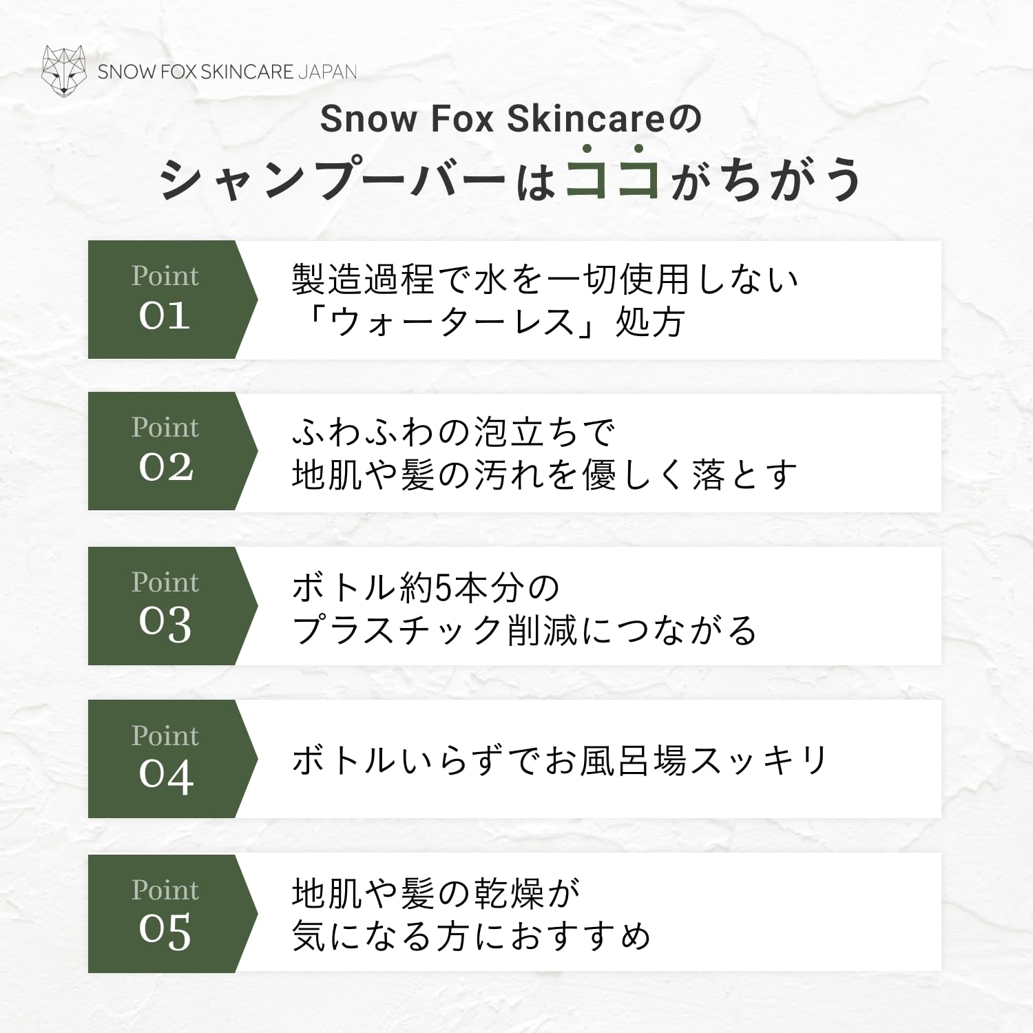 Snow Fox Hydrating Bar | 4-in-1 Shampoo, Conditioner, Face & Body Cleanser | Shea Butter & Argan Oil | Australian Botanicals | 2.8 oz