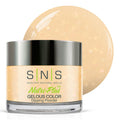 SNS Nail Dip Powder Bling – Gelous Color Dipping Powder, Yellow/Cream Shimmer, 14+ Day Wear, 1.5oz