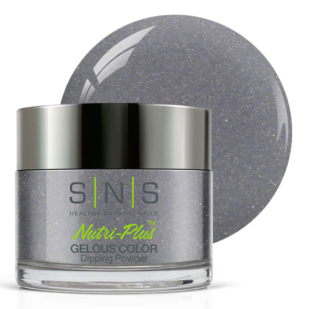 SNS Nail Dip Powder Fall From Grays (Blue Shimmer) – 1.5oz | Long-Lasting, Low-Odor, No UV Lamp