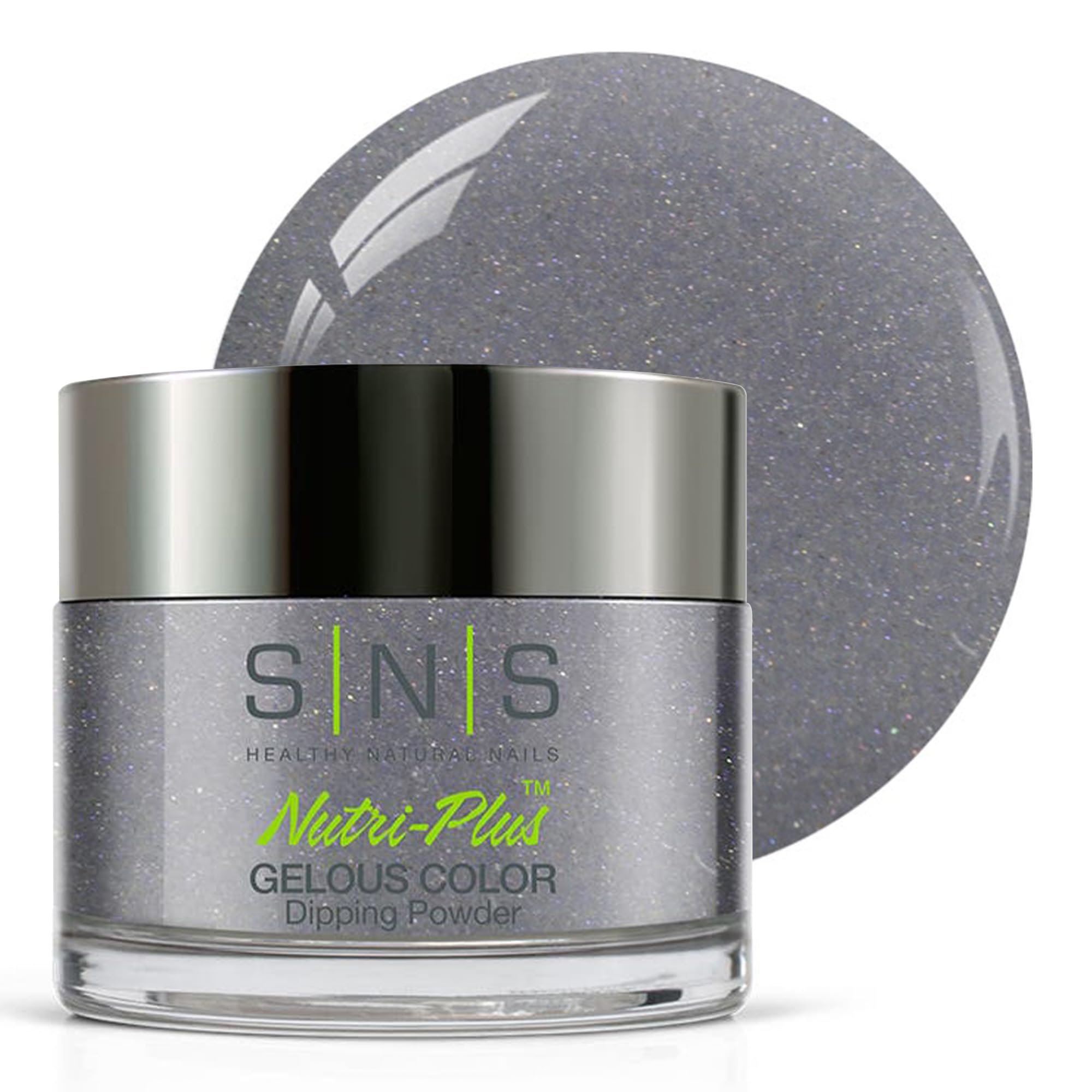 SNS Nail Dip Powder Fall From Grays (Blue Shimmer) – 1.5oz | Long-Lasting, Low-Odor, No UV Lamp