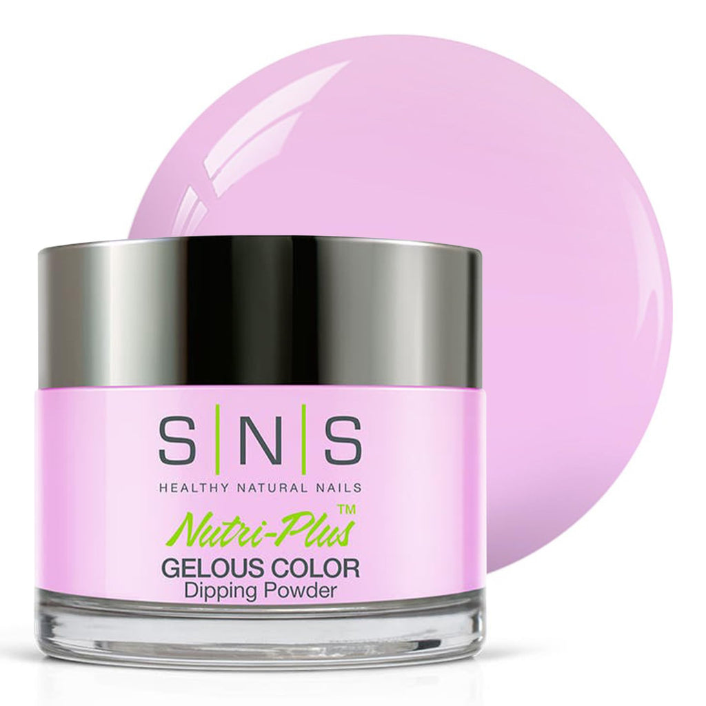 SNS Nail Dip Powder Audrey Gelous Color – Pink Pastel Dip, 14+ Day Wear, Low Odor, No UV Lamp (1.5oz)