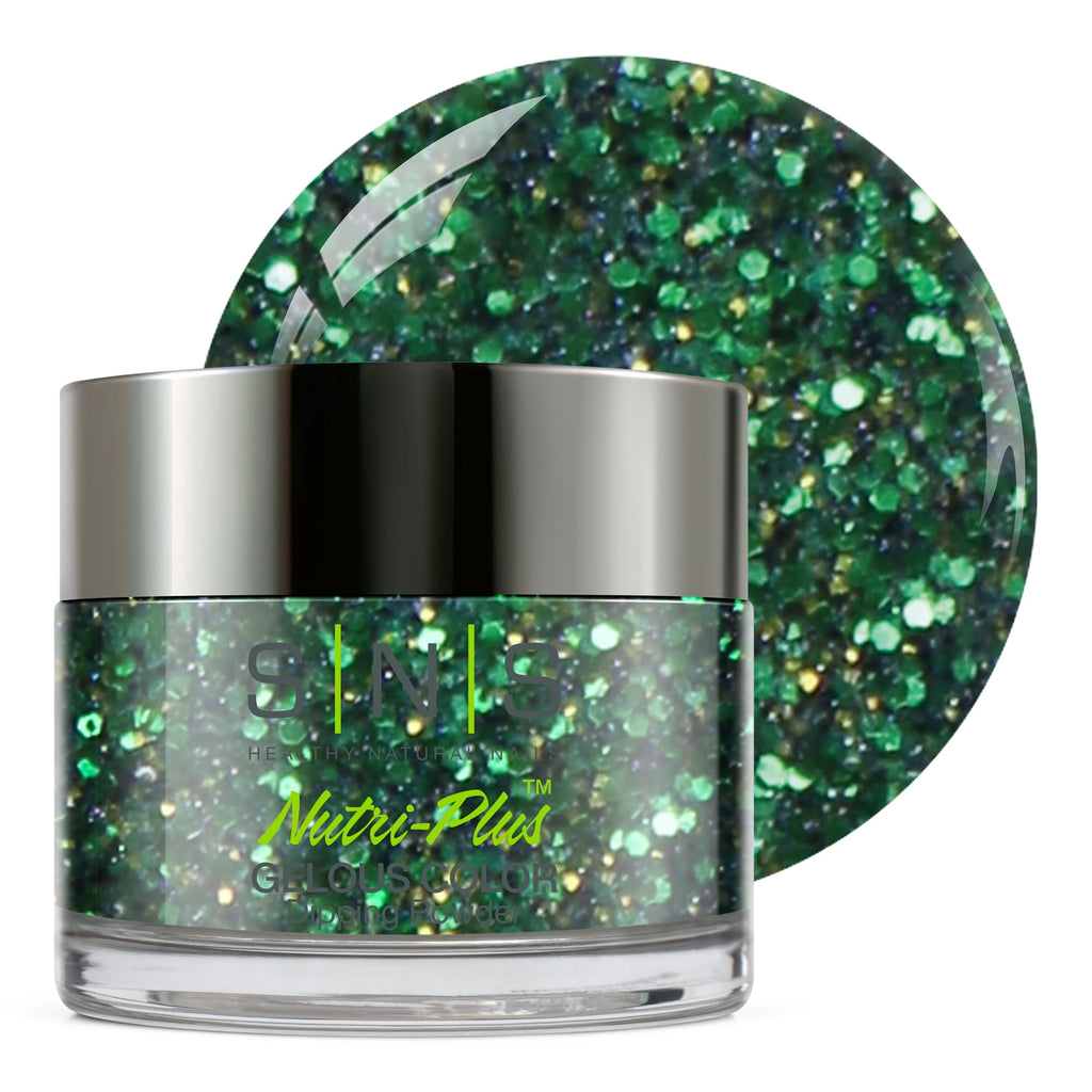 SNS Holidazzle Nail Dipping Powder – Whispering Evergreen (HD17) 1.5 oz