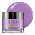 SNS Healthy Natural Nails Nail Dip Powder Divine Intimacy - Purple/Violet, Cream - Long-Lasting Color, Low Odor, No UV Lamp - 1oz