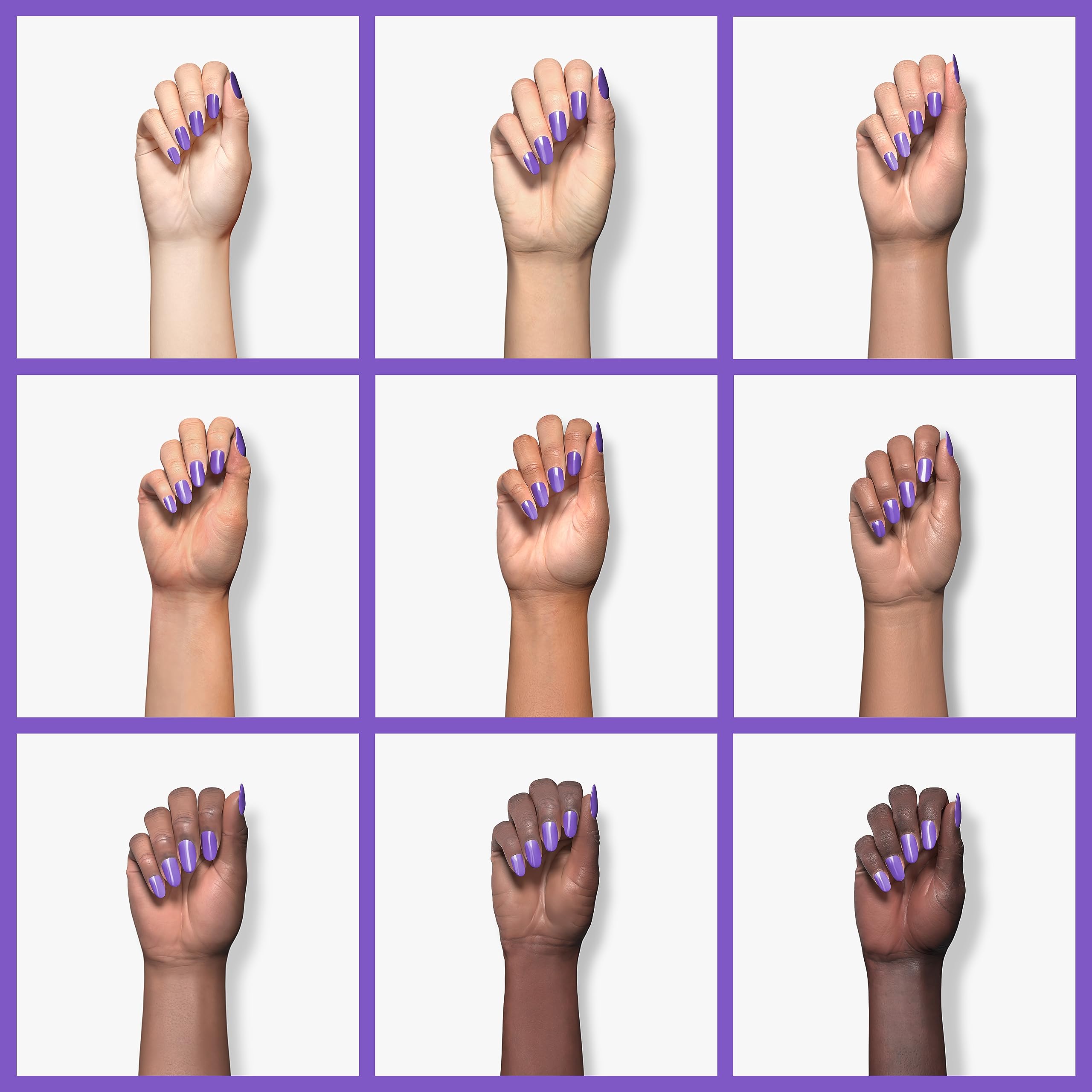 SNS Healthy Natural Nails Nail Dip Powder Divine Intimacy - Purple/Violet, Cream - Long-Lasting Color, Low Odor, No UV Lamp - 1oz
