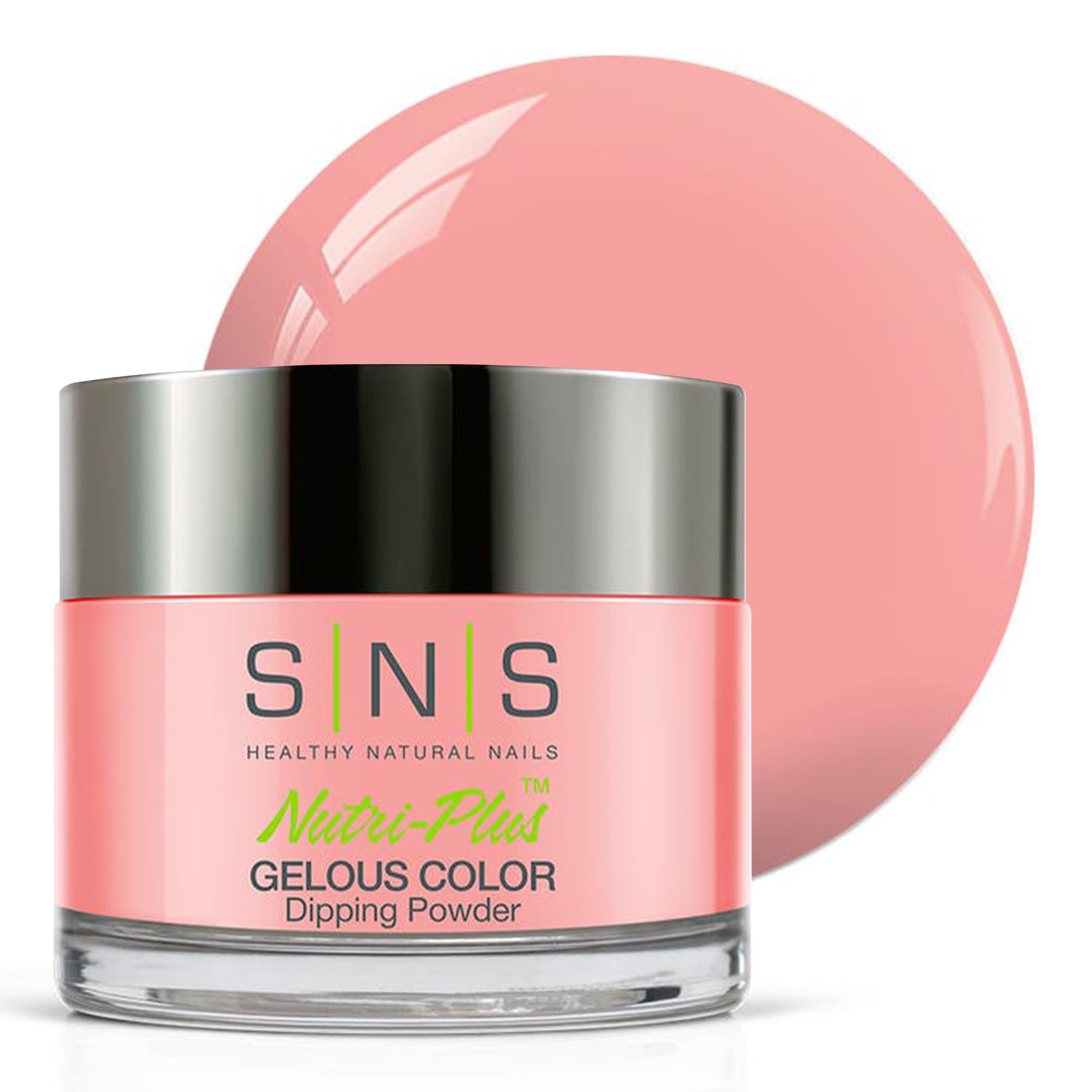 SNS Nail Dip Powder Fashion Walk – Pink Pastel Dip Powder, 14 Day Wear, Low Odor, No UV Lamp