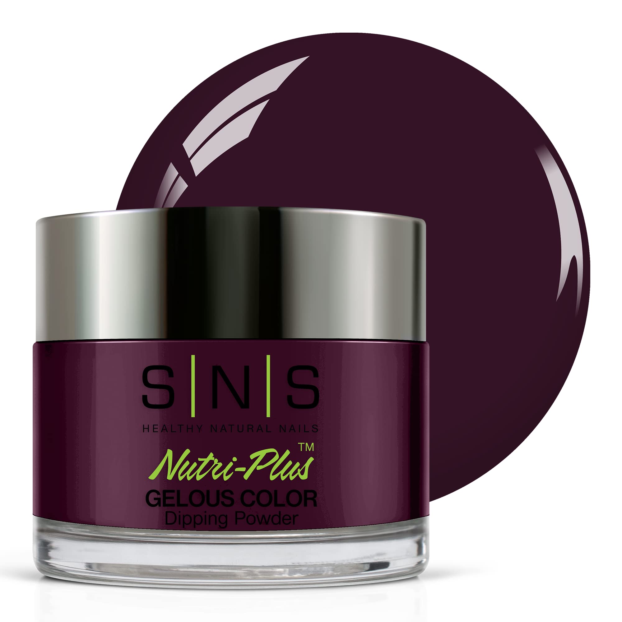 SNS Nail Dip Powder All I Want (Purple/Violet) EE04 – 14-Day Long-Lasting Gelous Color Dip Powder – Low Odor, No UV Lamp, 1.5 oz | SNS Healthy Natural Nails
