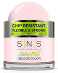 SNS Healthy Natural Nails Barely Touch Dip Powder – 1oz | No UV Lamp, Low Odor, 14+ Day Wear