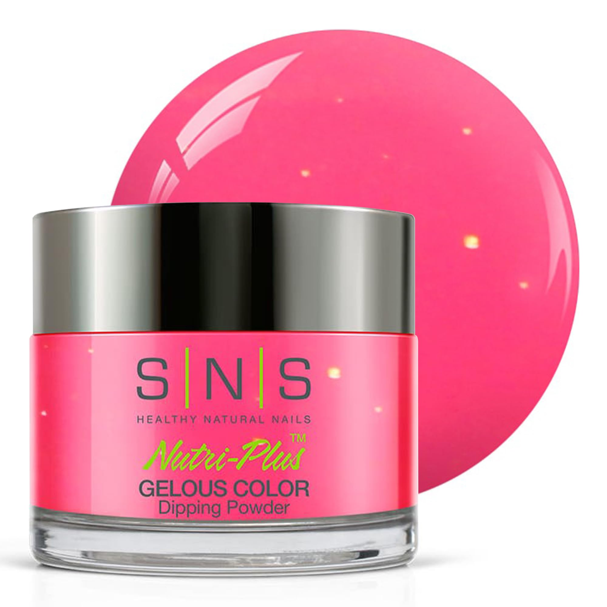 SNS Nail Dip Powder - Bold As Love (Pink/Shimmer) - 14 Days, Low Odor, No UV Lamp Required