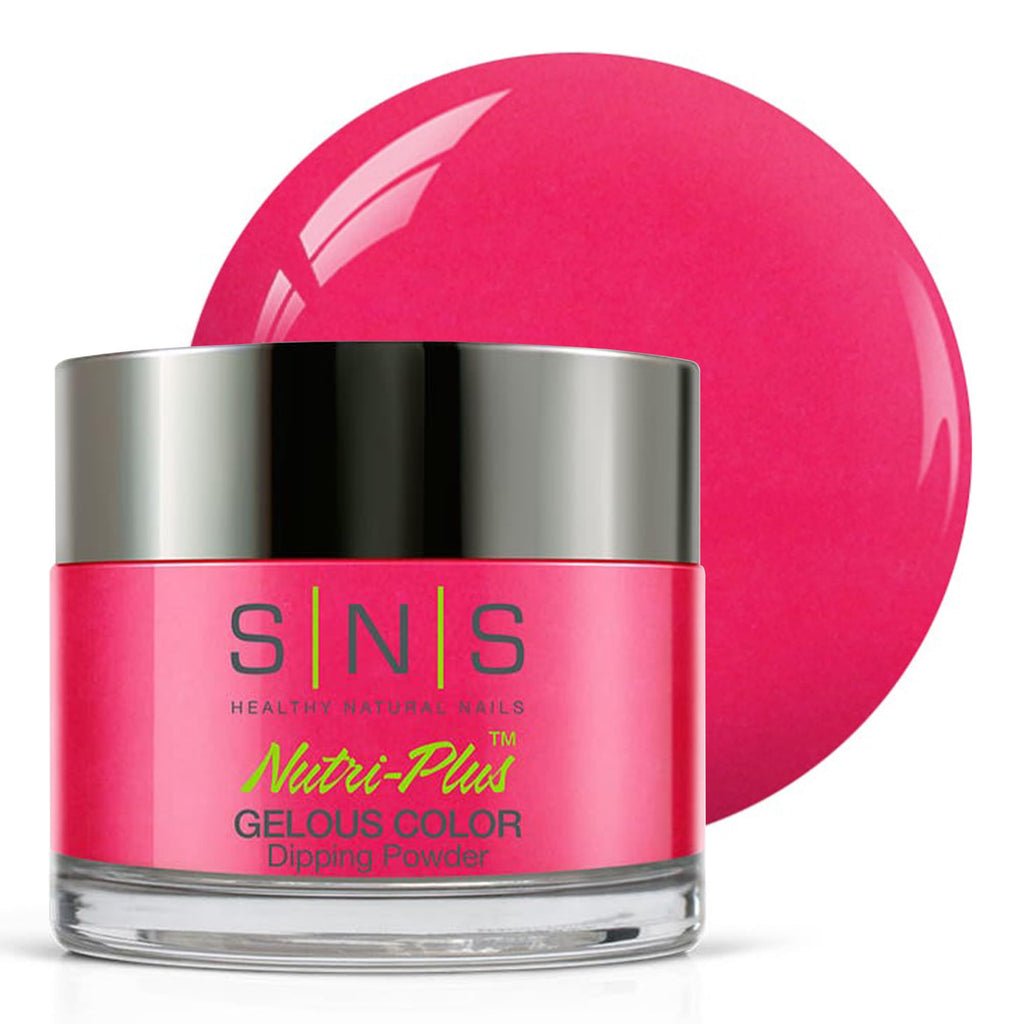 SNS Nail Dip Powder Boom Shaka Laka – Pink/Fuchsia Cream, 1.5oz | Long-Lasting Gelous Color Dip, No UV Lamp, Low Odor