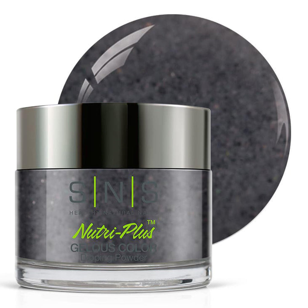 SNS Healthy Natural Nails – Breaking The Ice Nail Dip Powder (Gray Bronze Shimmer) – 14 Days, Low Odor, No UV Lamp, 1.5oz