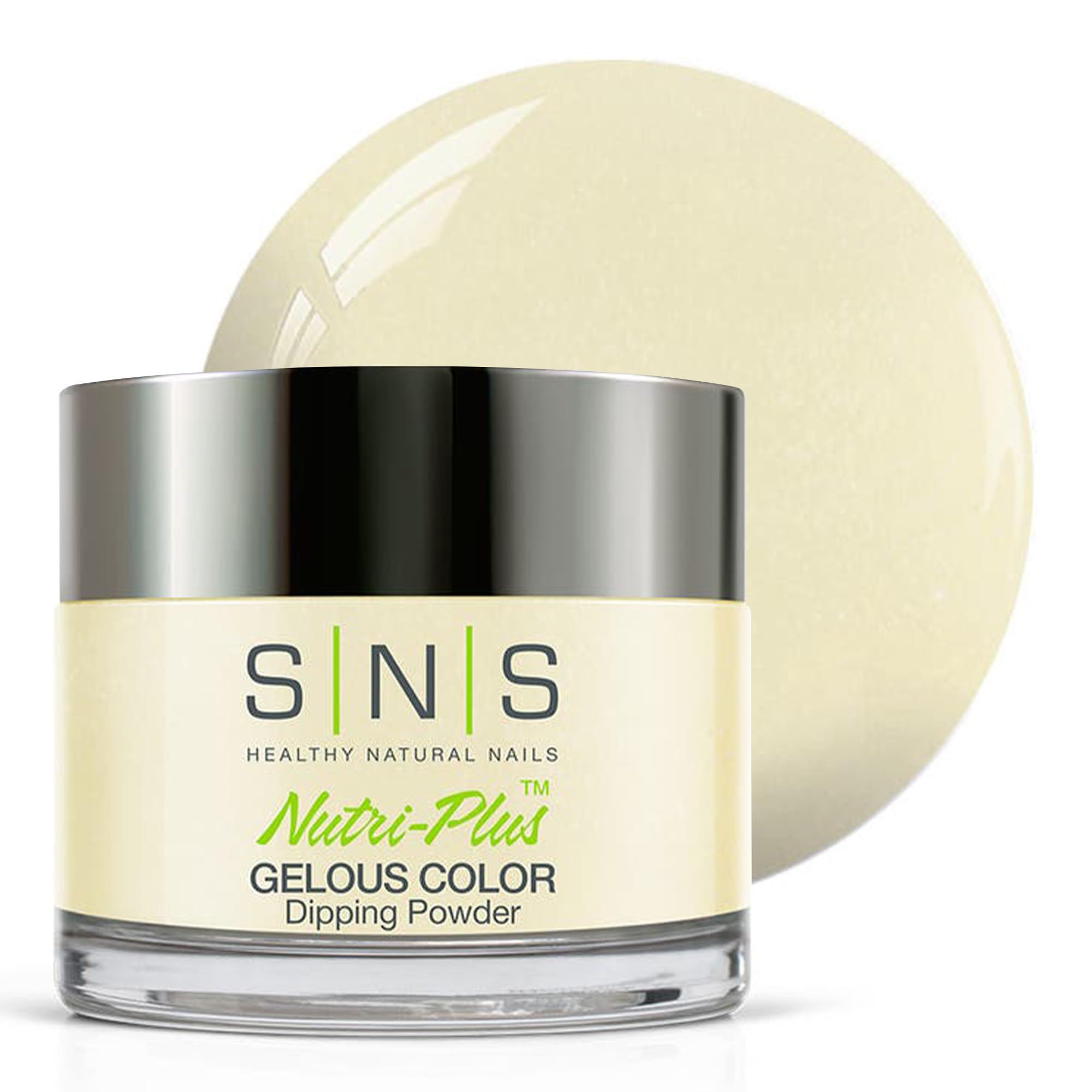 SNS Nail Dip Powder – Diamond Love Affair (White/Cream Shimmer) | 14-Day, Low-Odor, No UV Needed