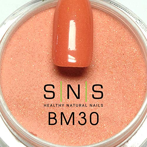SNS Nail Dip Powder Double Rose (Orange) – Long-Lasting Color, Odor-Free, No UV Lamp | 1oz