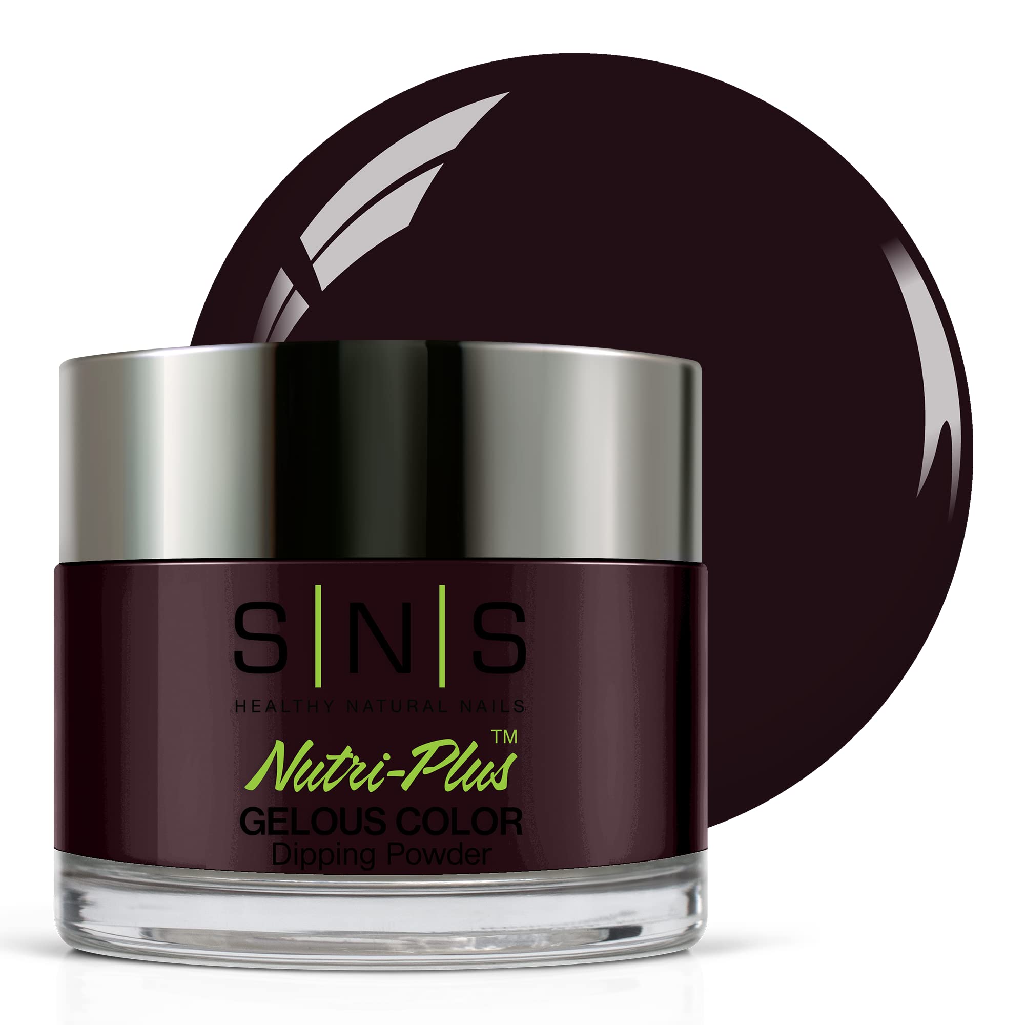 SNS Nail Dip Powder EE05 - Enchanted Evening Purple/Plum | Long-Lasting, Low Odor, No UV Lamp