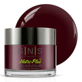 SNS Nail Dip Powder Euro Talks – Wine/Maroon & Cream, 1.5oz | Long-Lasting, Low Odor, No UV Lamp