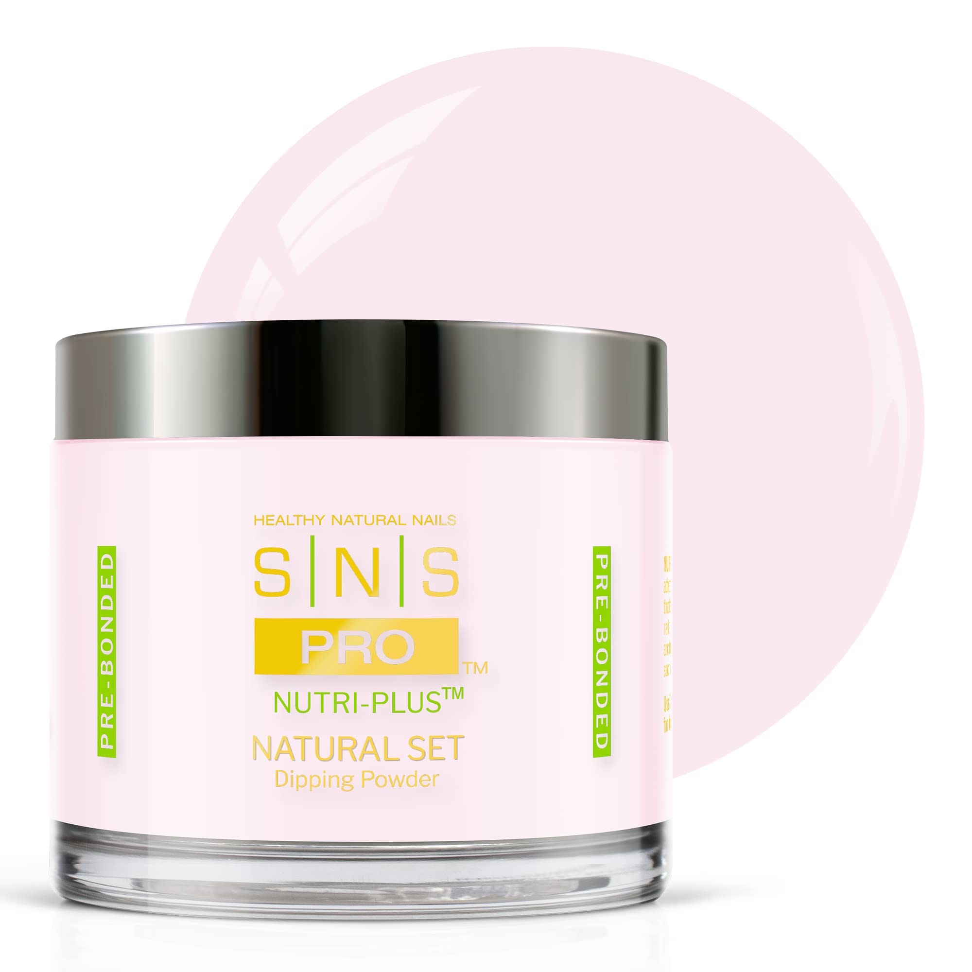 SNS Nail Dip Powder Natural Set — Long-Lasting Nude Dip Powder (4 oz) | Low Odor & No UV Lamp