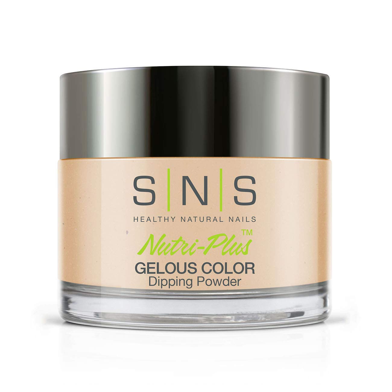 SNS Nails Dipping Powder Gelous Color 338 Twice Shy – 1 oz | Long-Lasting Nude Shimmer