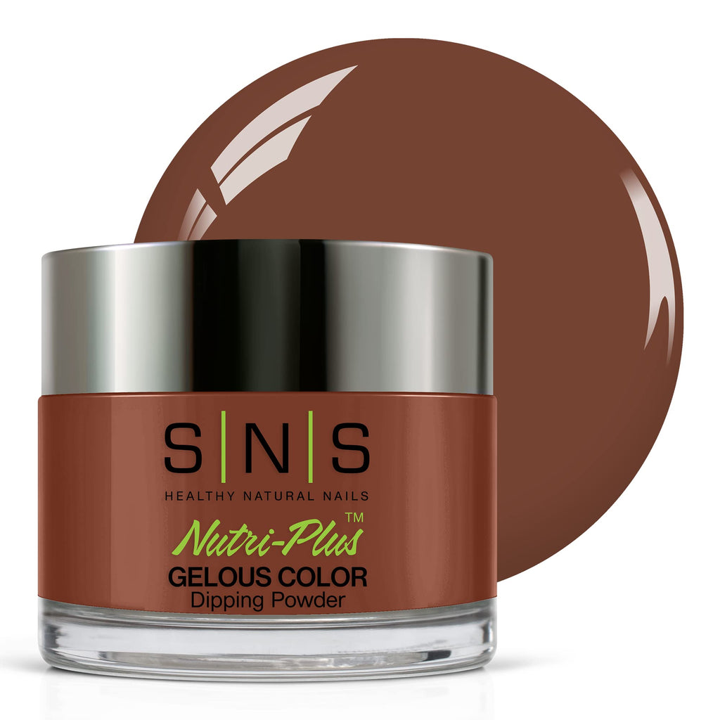 SNS Nail Dip Powder Worth The Wait (Brown) EE23 – 1.5 oz, 14-Day, Low-Odor, UV-Free