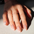 SnypeeLab Cat Eye Press-On Nails – Almond, French Tip, 32-Piece Kit
