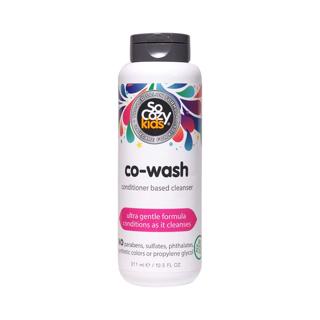 So Cozy Co-Wash Cleansing Conditioner for Kids Hair – Ultra Gentle Formula, 10.5 fl oz | No Parabens, Sulfates, Dyes