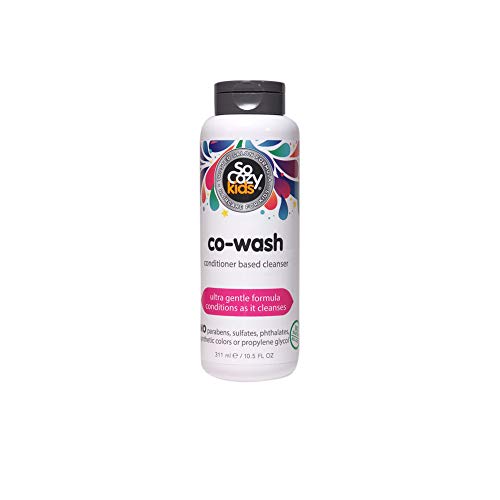 So Cozy Co-Wash Cleansing Conditioner for Kids Hair – Ultra Gentle Formula, 10.5 fl oz | No Parabens, Sulfates, Dyes