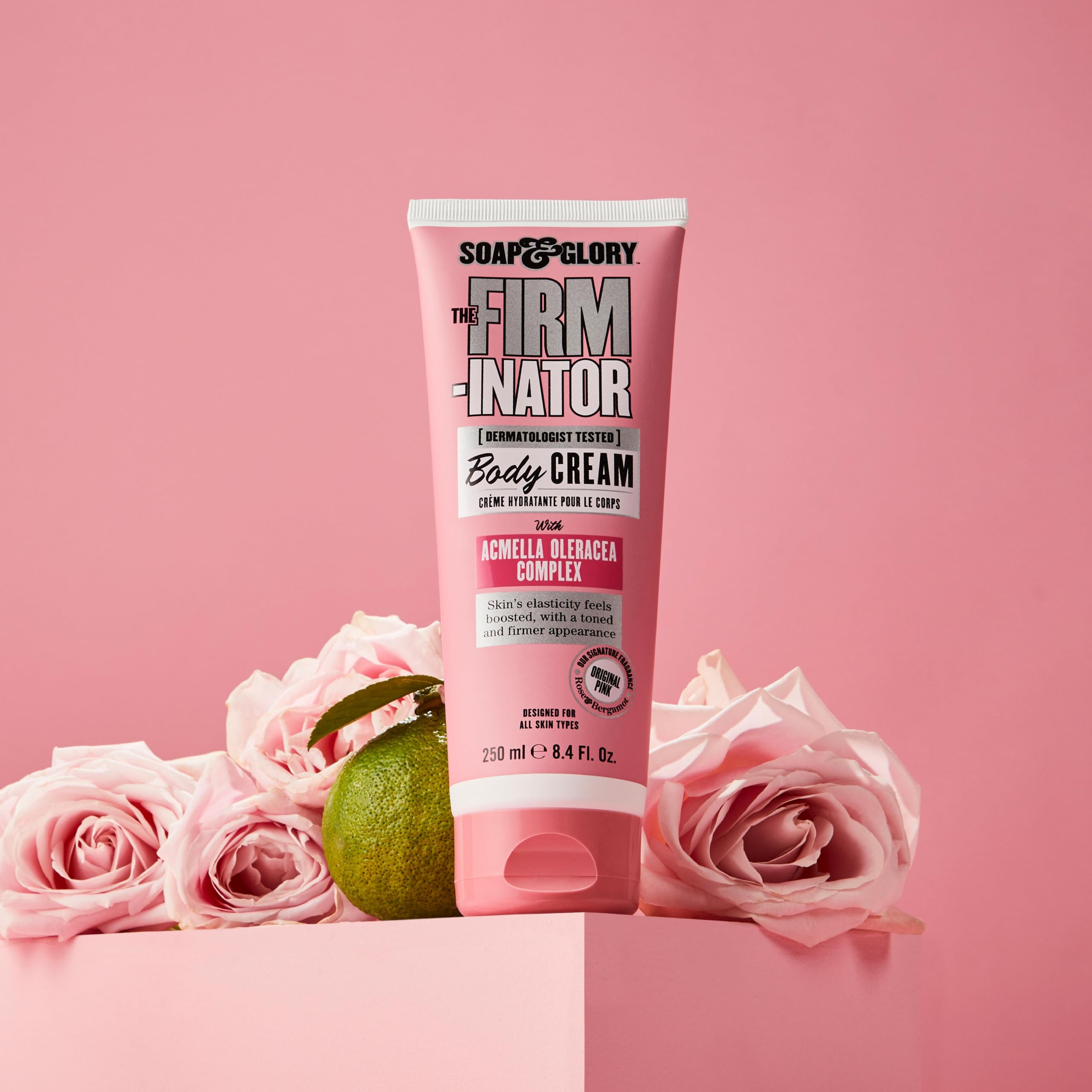 Soap & Glory The Firm-inator Body Cream – Firming & Hydration (8.4 oz)