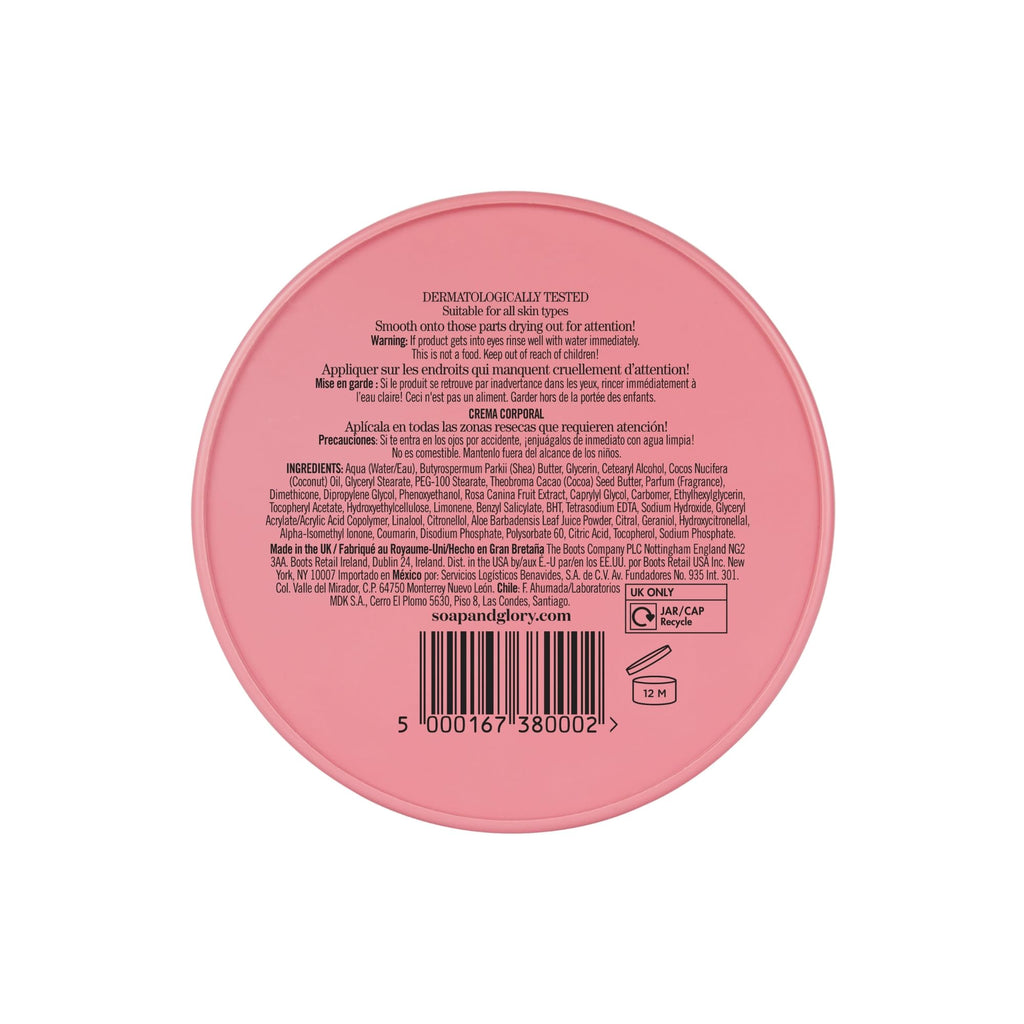 Soap & Glory Limited Edition Fresh as Fig Body Butter – Vegan Moisturizer for Dry Skin (200 ml)