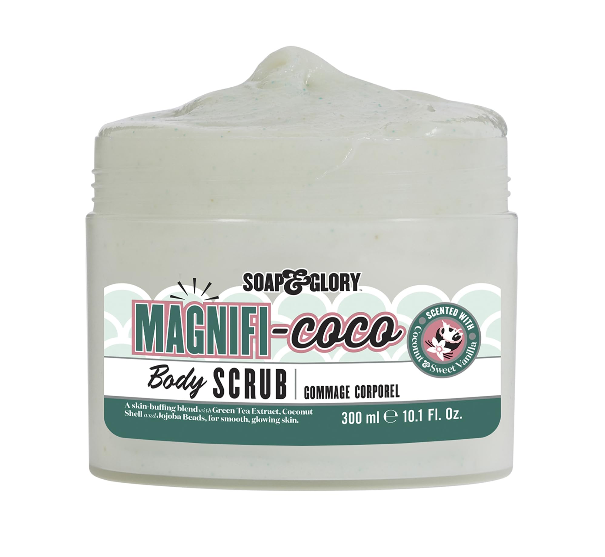 Soap & Glory Magnificoco Buff and Ready Coconut Body Scrub – Pack of 2 (300ml each)