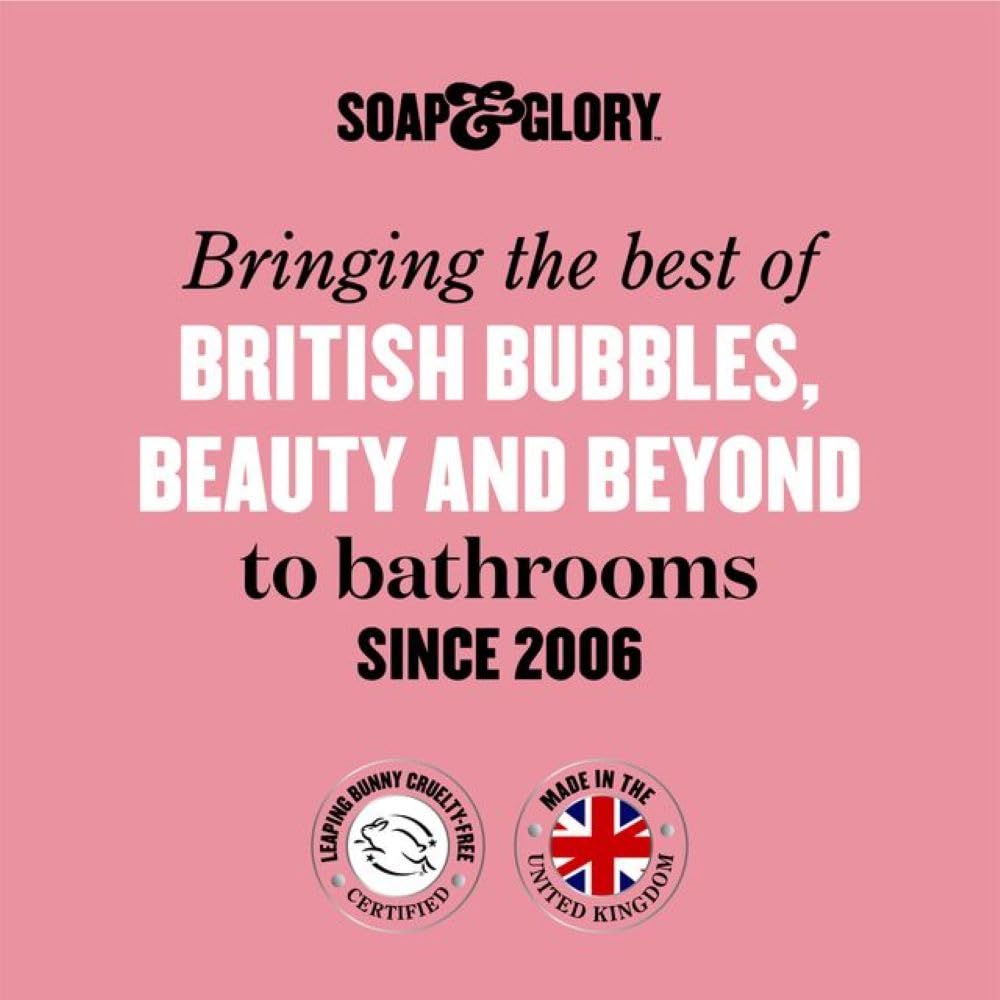 Soap & Glory Smoothie Star Moisturizing Body Lotion – Non-Greasy Vegan (500ml) Pack of 2