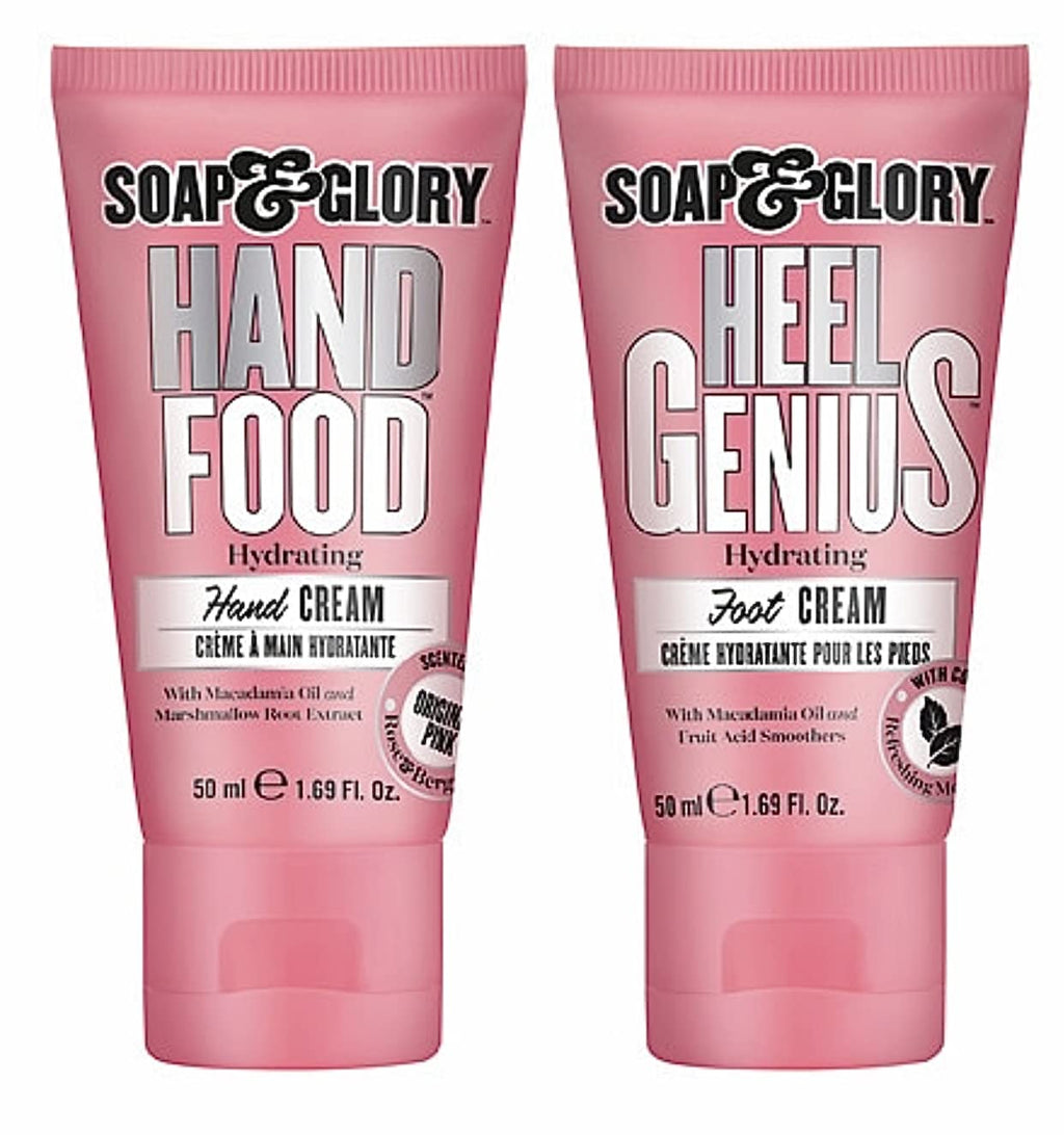 Soap & Glory Wait on Hand and Foot Gift Set – Hydrating Hand & Foot Cream Duo