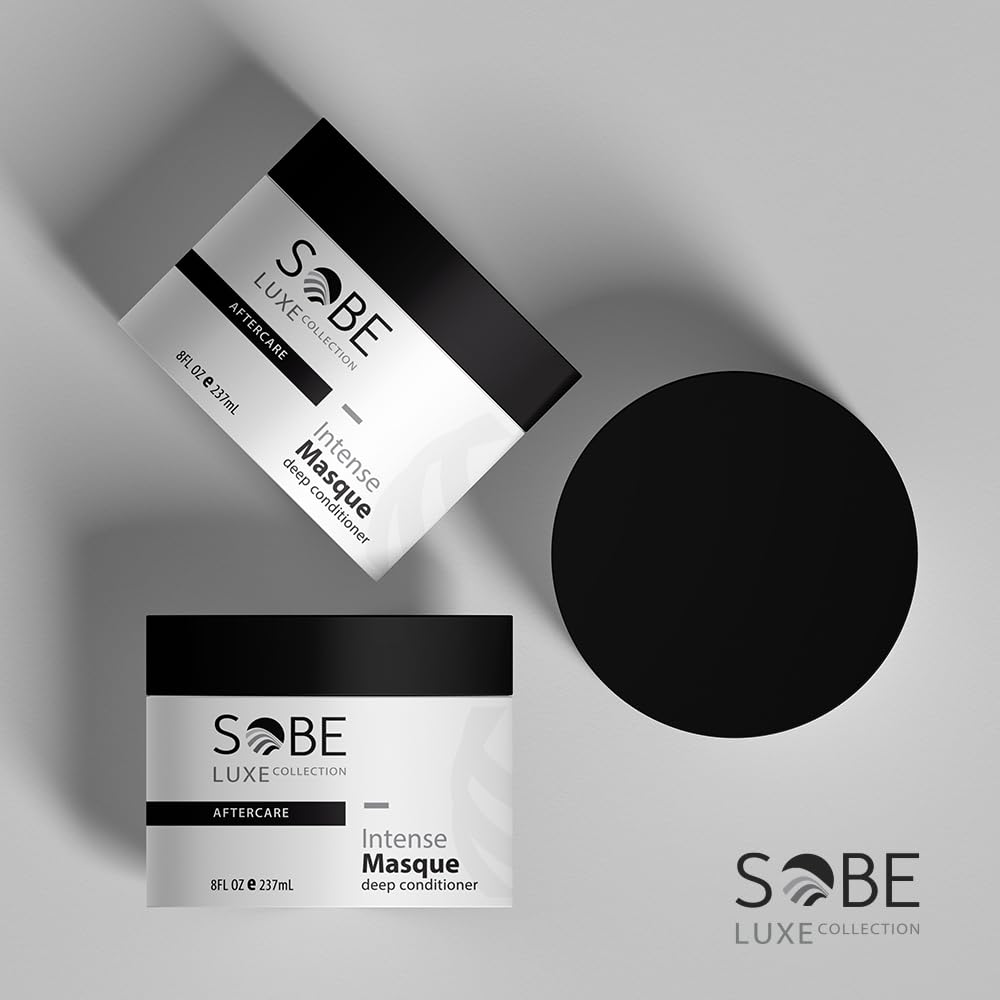 SOBE LUXE Hair Mask 8oz – Deep Conditioning for Dry, Damaged Hair | Keratin & Panthenol