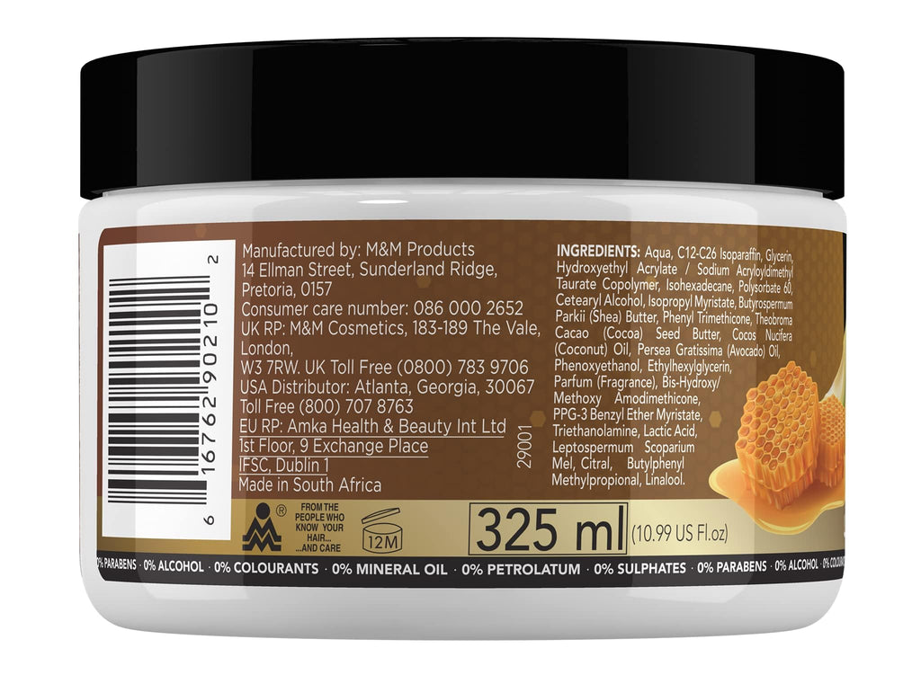 SOF N' FREE Leave-In Conditioner with Manuka Honey & Avocado – Natural Curl Moisturizer (11-fl-oz) Pack of 3