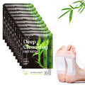 SOFFAIR 100 Pads Deep Cleansing Foot Pads - Natural Bamboo Patch for Relaxation & Sleep