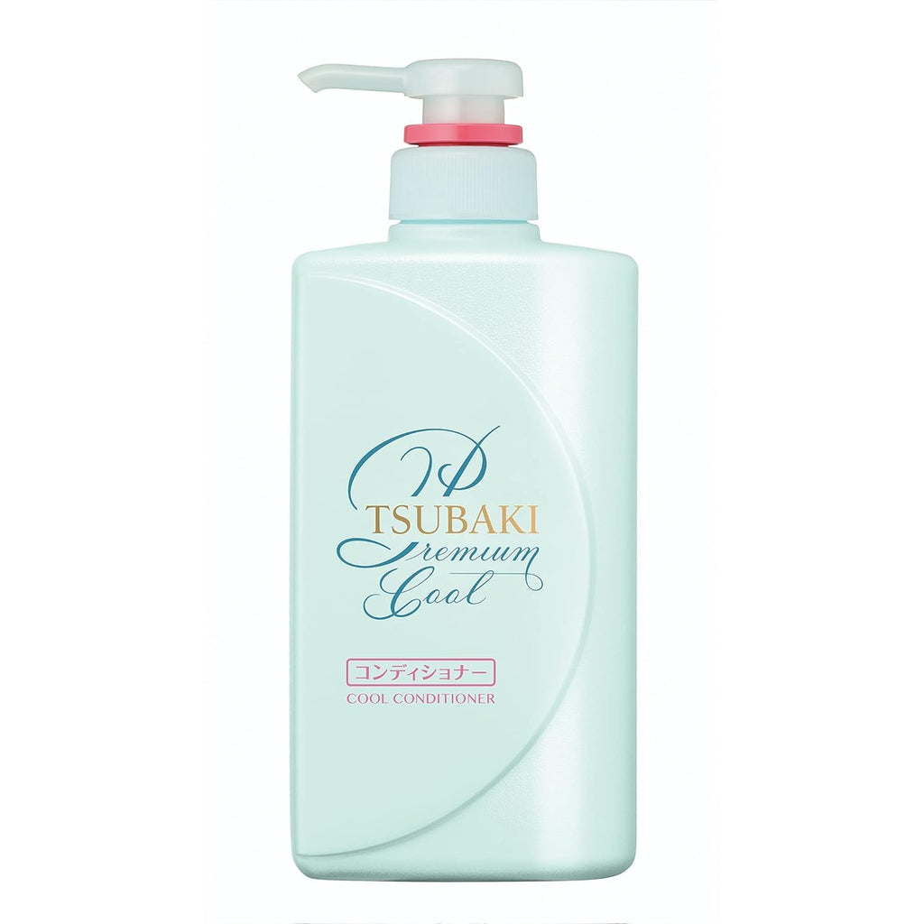 LE Tsubaki Premium Cool Shampoo & Conditioner Pair Set (Mint Edition) + SOFIA BY ODE Hair Mask