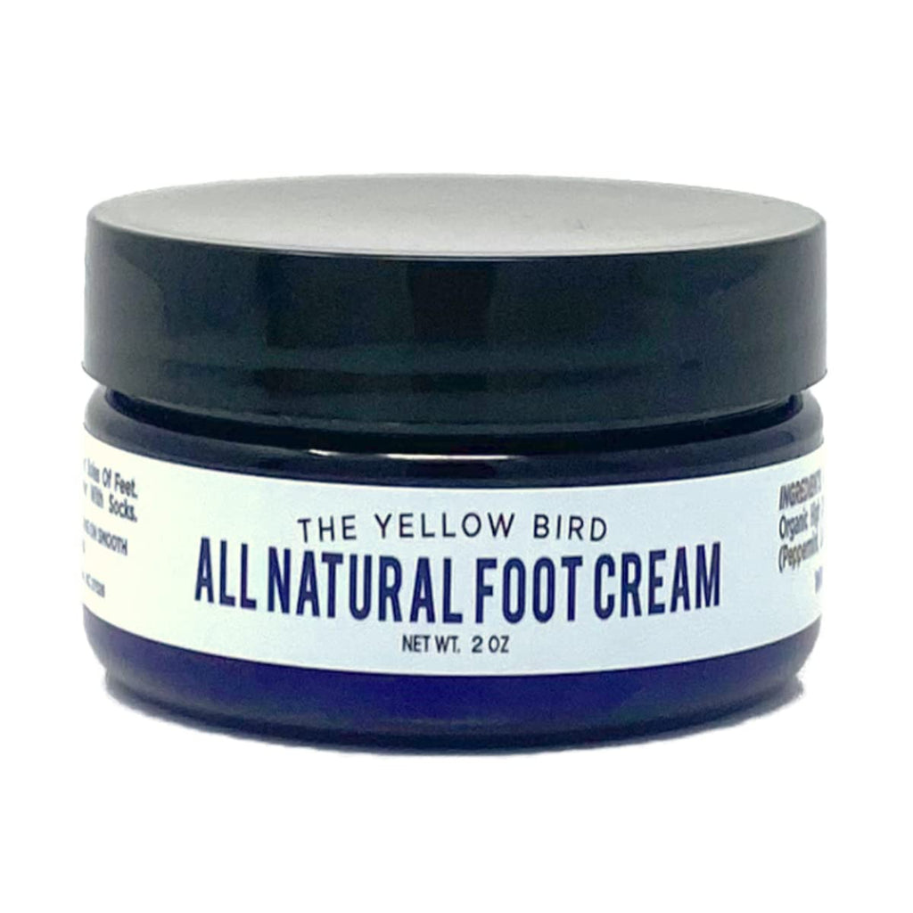 The Yellow Bird Foot Cream – Hydrating Tea Tree Oil Balm for Dry Feet