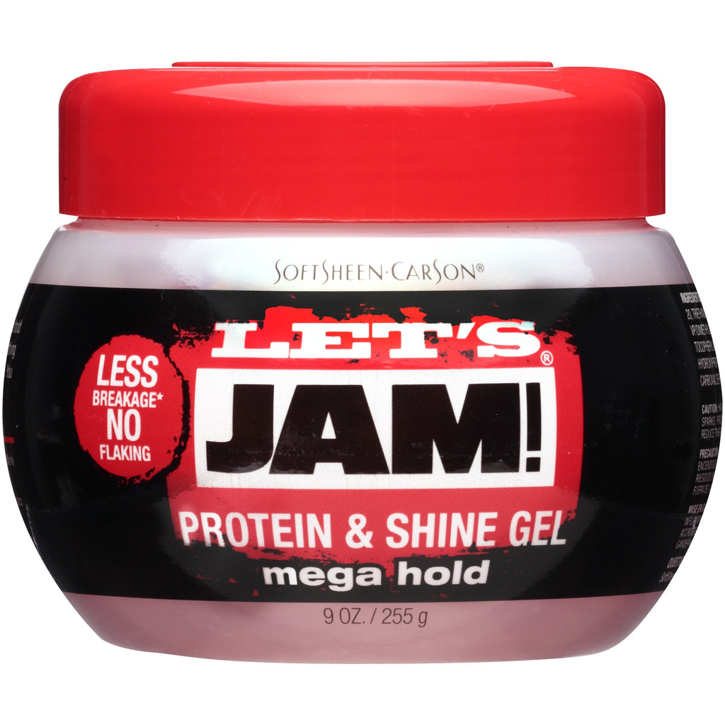 SoftSheen-Carson Let's Jam! Mega Hold Conditioning Hair Gel | All Hair Types | 9 oz