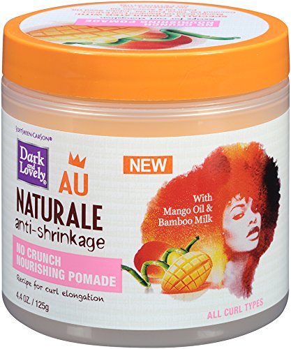 SoftSheen Dark and Lovely Au Naturale Anti-Shrinkage No Crunch Nourishing Pomade – 4.4 oz