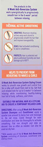 SoftSheen Dark & Lovely 6 Week Anti-Reversion Styling Cream Regular Strength, 5.1 oz – Smooth, Humidity-Resistant Finish