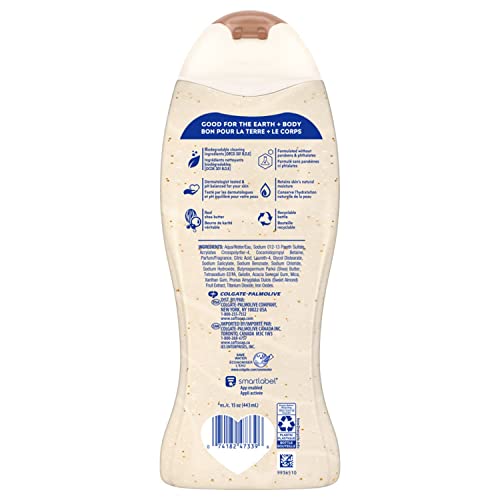 Softsoap Gentle Wash Hypoallergenic Body Wash with Shea Butter – 20 fl oz (Pack of 4)