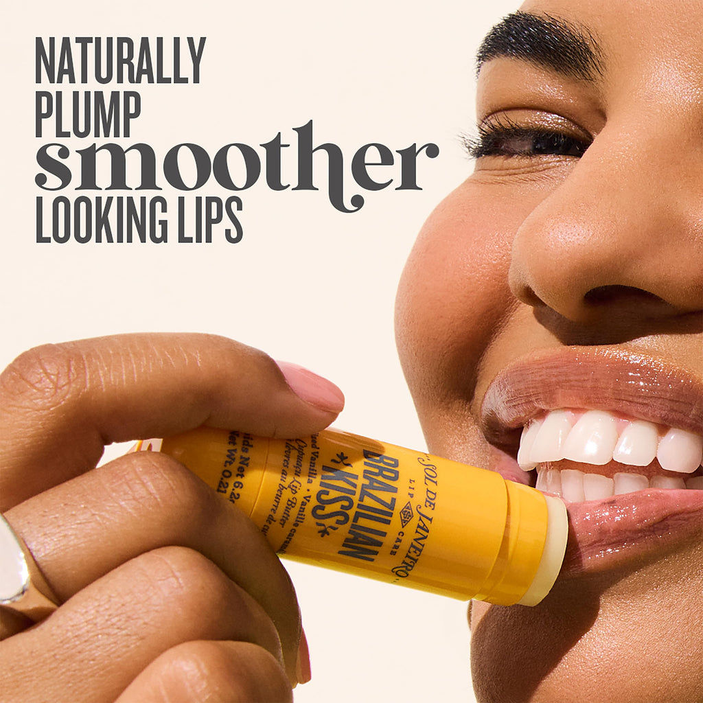 Sol de Janeiro Brazilian Kiss Lip Butter Balm 3-Pack — Vegan Hydration
