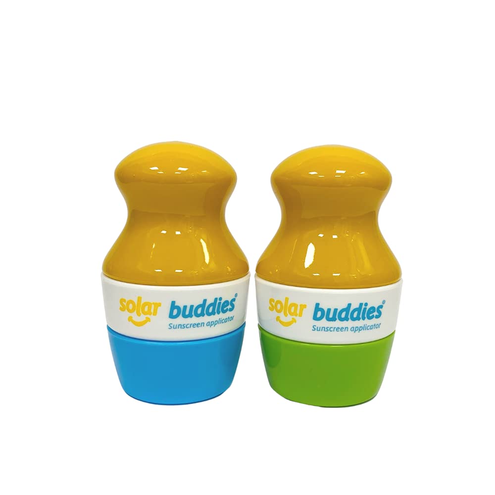 Solar Buddies Duo GB Refillable Roll-On Sponge Applicator – 100ml Travel Size