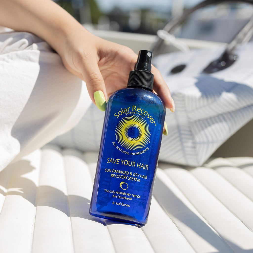Solar Recover After Sun Moisturizing Spray + Hair Detangler Combo – Hydrating Skin Mist & Leave-In Conditioner