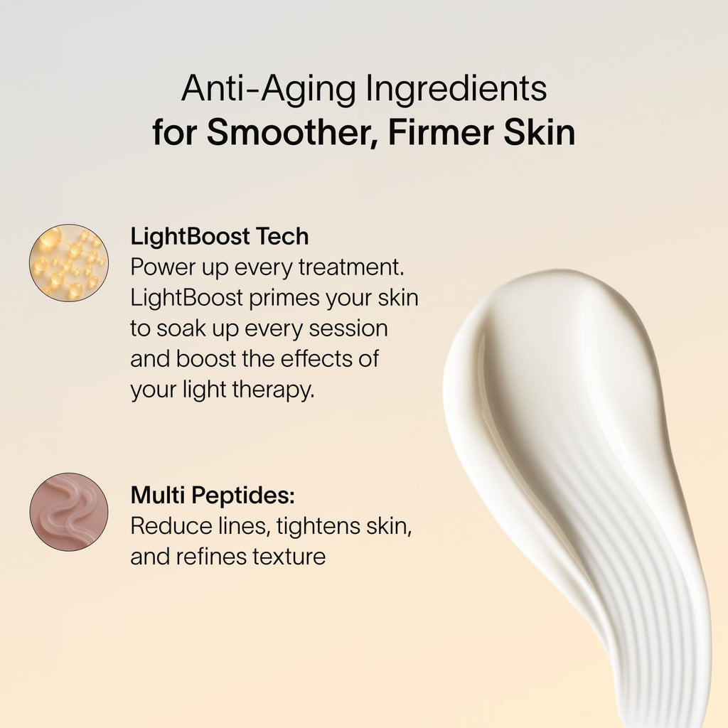 Solawave LightBoost Red Light Serum for Face & Neck | Pairs with Beauty Wand & Microcurrent Devices
