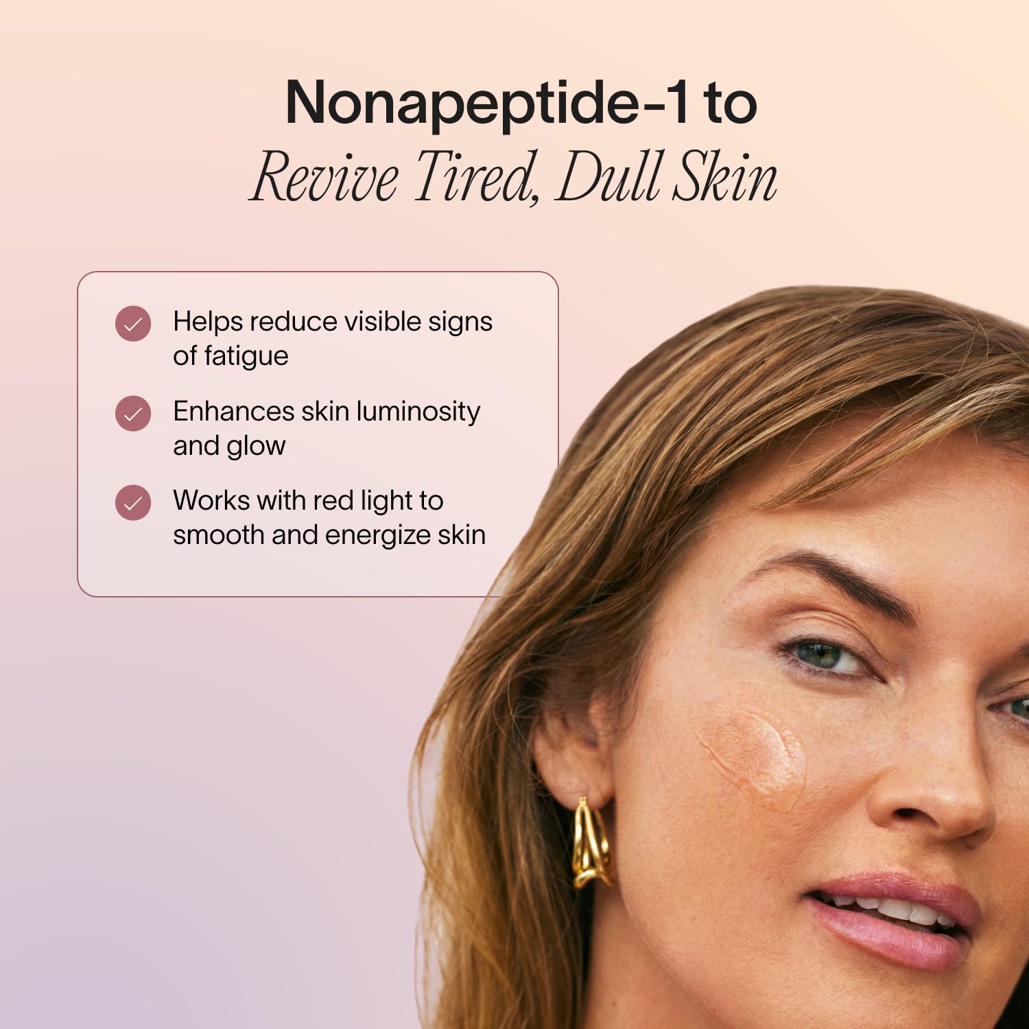 Solawave Wand Skin Therapy Activating Serum | Hyaluronic Acid & Peptides for Hydration, Glow