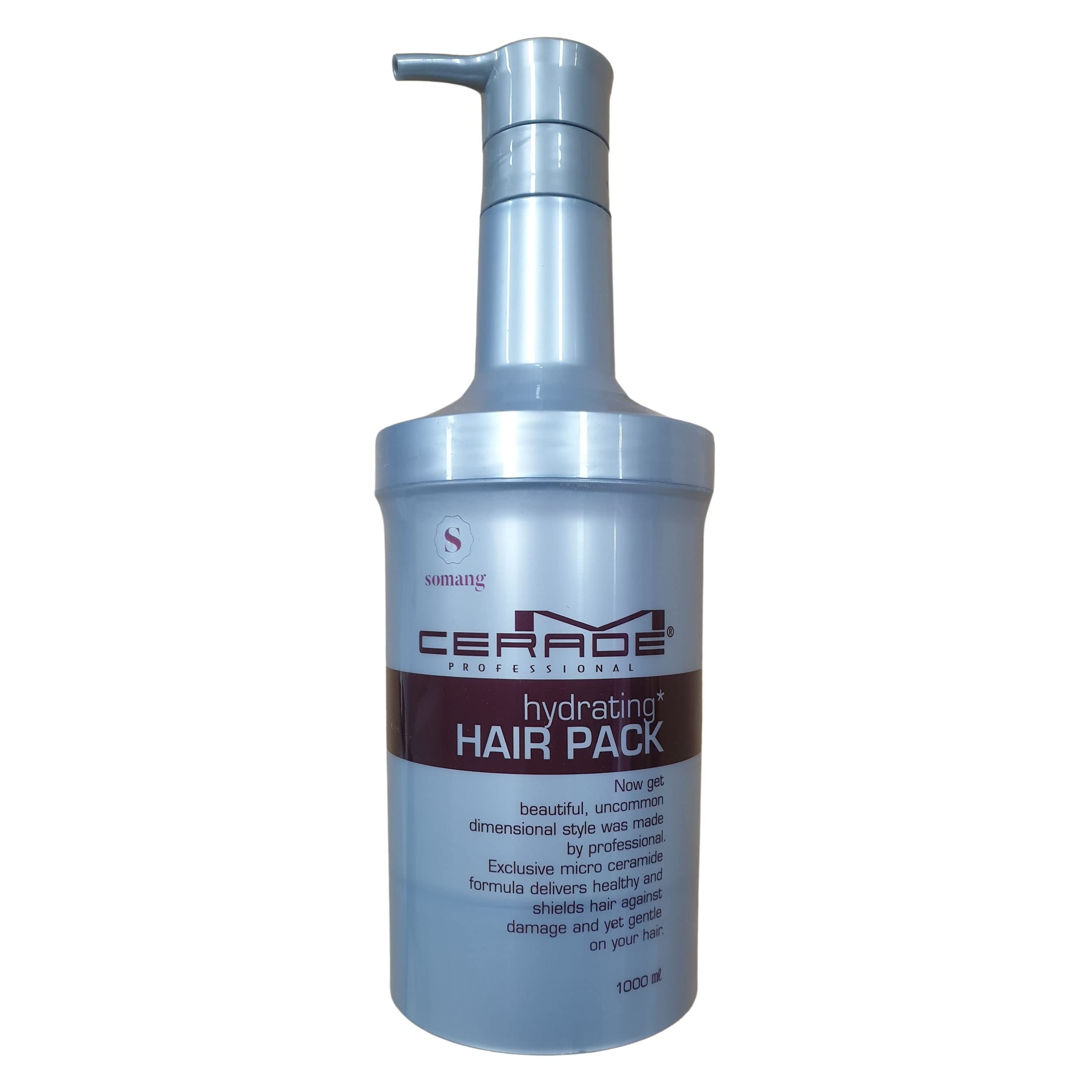 Somang M Cerade Hydrating Hair Pack 1000ml – Scalp Purification & Hair Moisturizing