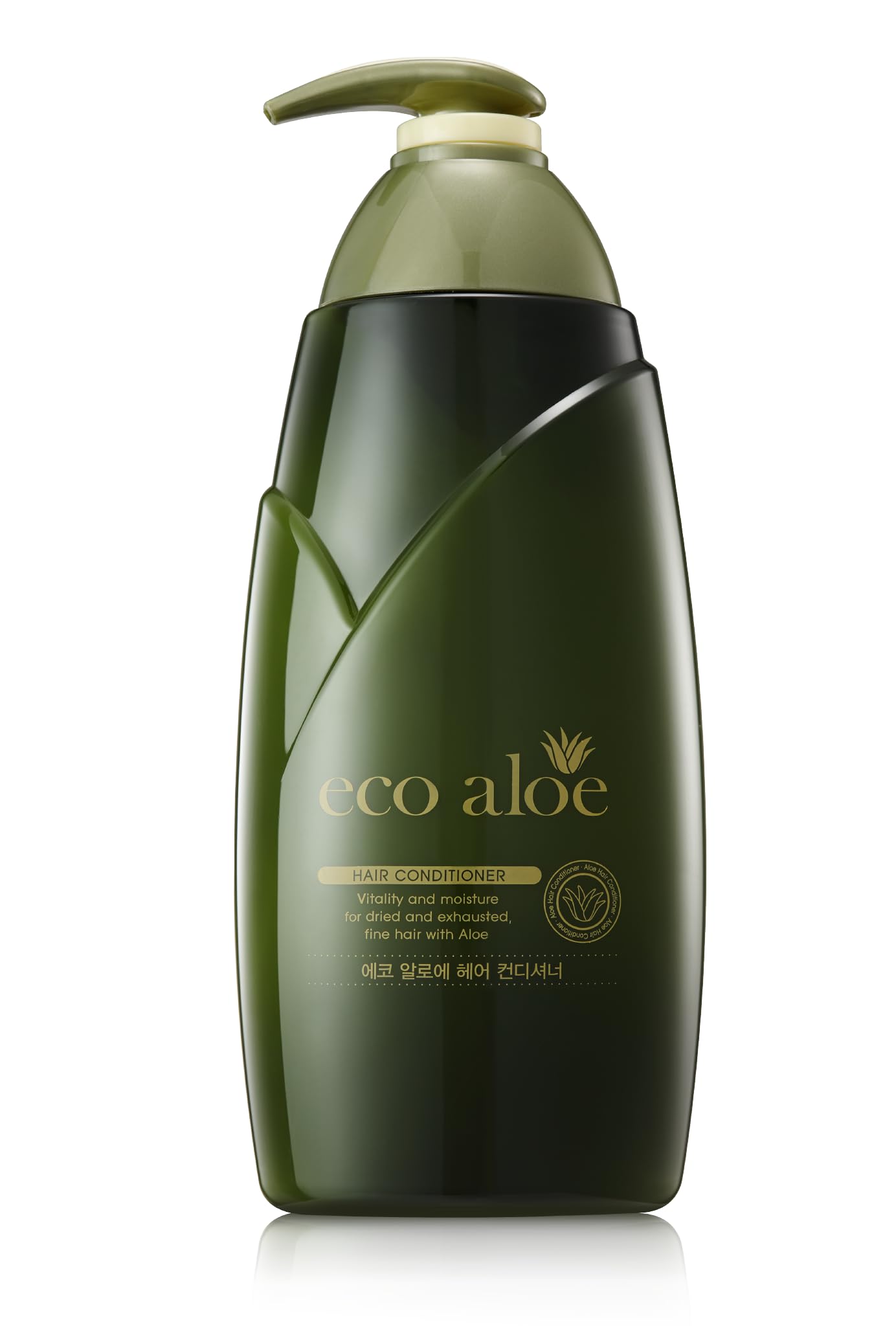 SOMANG ROSEE ECO ALOE HAIR CONDITIONER 760ml | Moisturizing Aloe, Chamomile & Green Tea