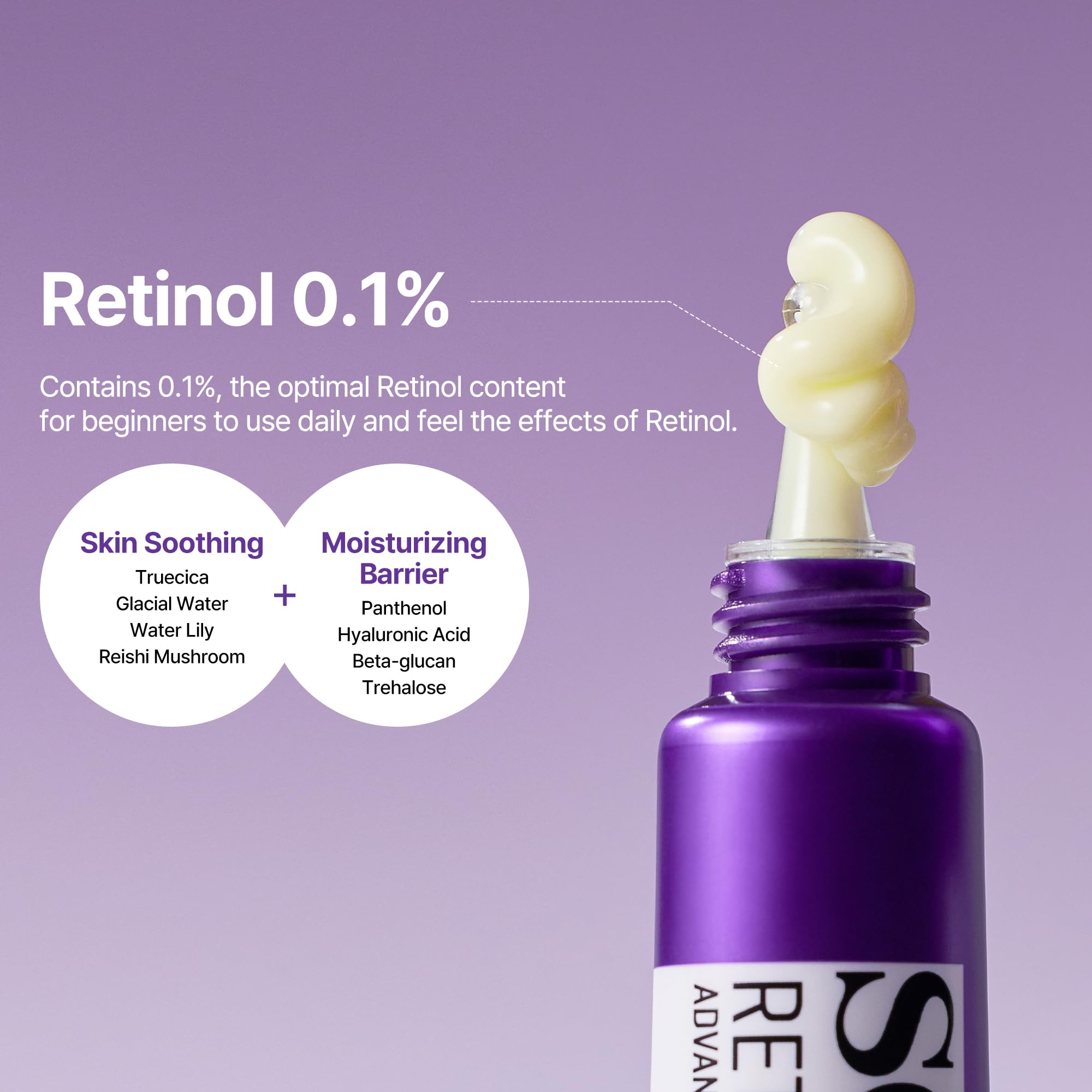 SOME BY MI Retinol Intense Advanced Triple Action Eye Cream – 1.01 Oz / 30 ml | Under-Eye Brightening & Fine Line Smoothing